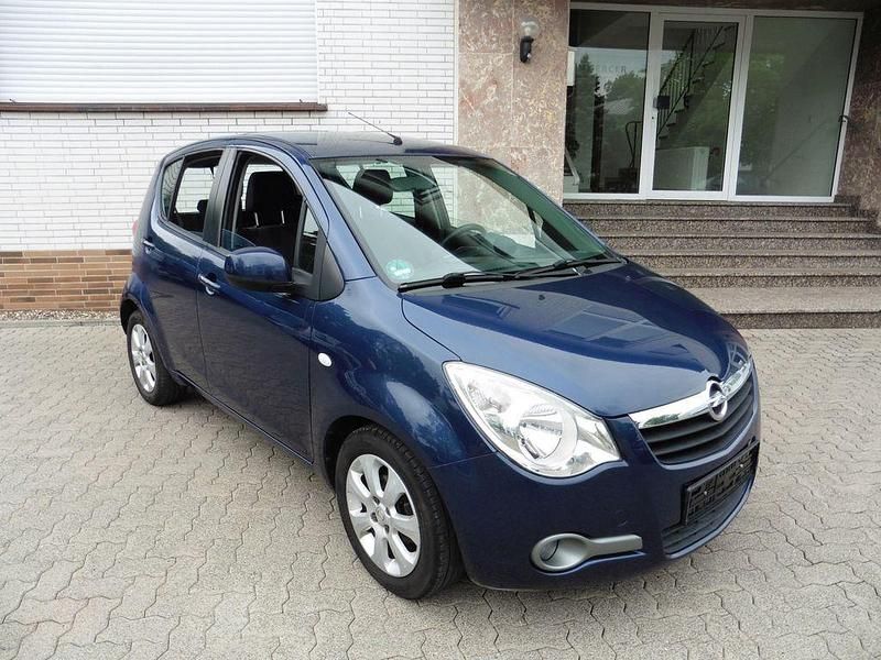 Gebraucht Opel Agila Edition 65 PS (47 kW) 2009 Blau Kleinwagen