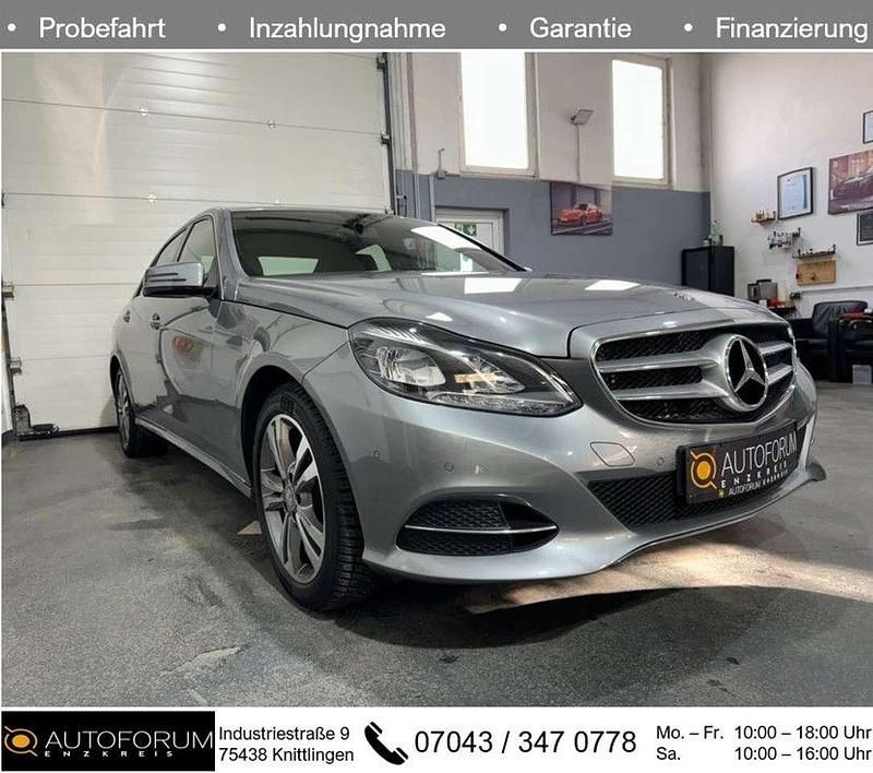 Grau Gebraucht 2013 Mercedes E350 Avantgarde Limousine | 17.490 € (Fairer Preis) - Bild 1/3