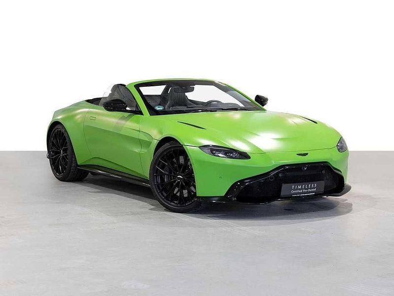 Kermit green Gebraucht 2022 Aston Martin V8 Vantage Cabrio | 139.888 € (Fairer Preis) - Bild 1/4