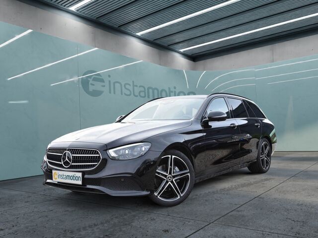 Schwarz Gebraucht 2021 Mercedes E220 Avantgarde Kombi | 50.700 € - Bild 1/2
