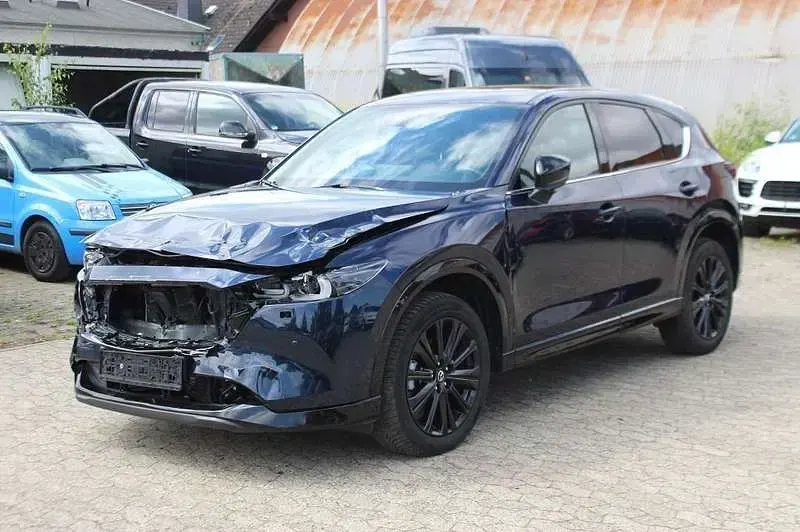 Gebraucht Mazda CX-5 Edition 184 PS (135 kW) 2024 Blau SUV