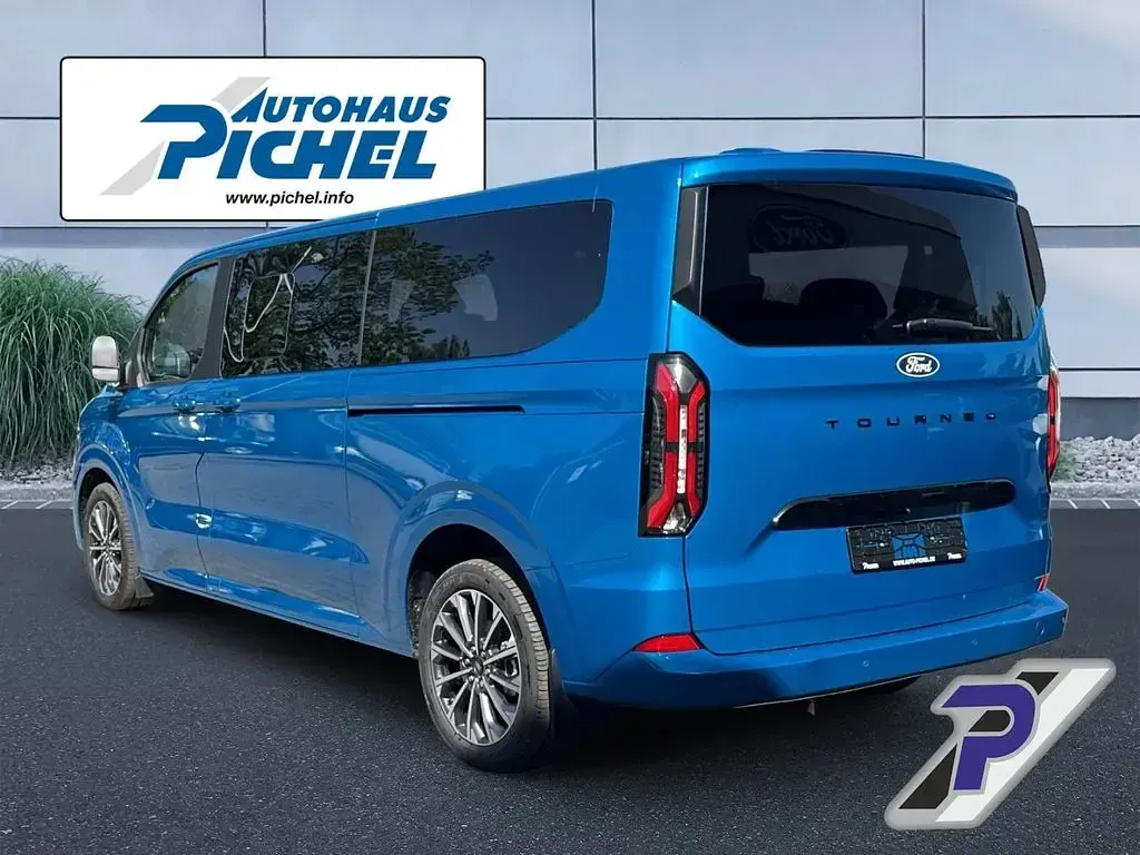 Neu Ford Tourneo Titanium X 170 PS (125 kW) 2026 Blau Van / Kleinbus