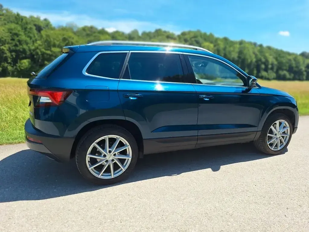 Gebraucht Skoda Karoq Style 150 PS (110 kW) 2018 Blau SUV