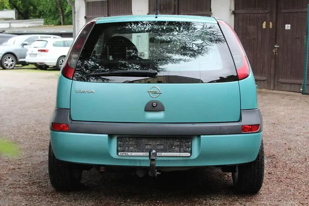 Gebraucht Opel Corsa Comfort 58 PS (42 kW) 2002 Grün Kleinwagen