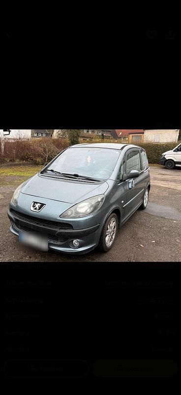 Gebraucht Peugeot 1007 88 PS (64 kW) 2006 Grau Van / Kleinbus