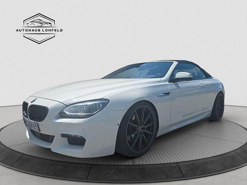 Weiß Gebraucht 2013 BMW 640 Cabriolet M Sport Cabrio | 21.900 € (Fairer Preis) - Bild 1/4