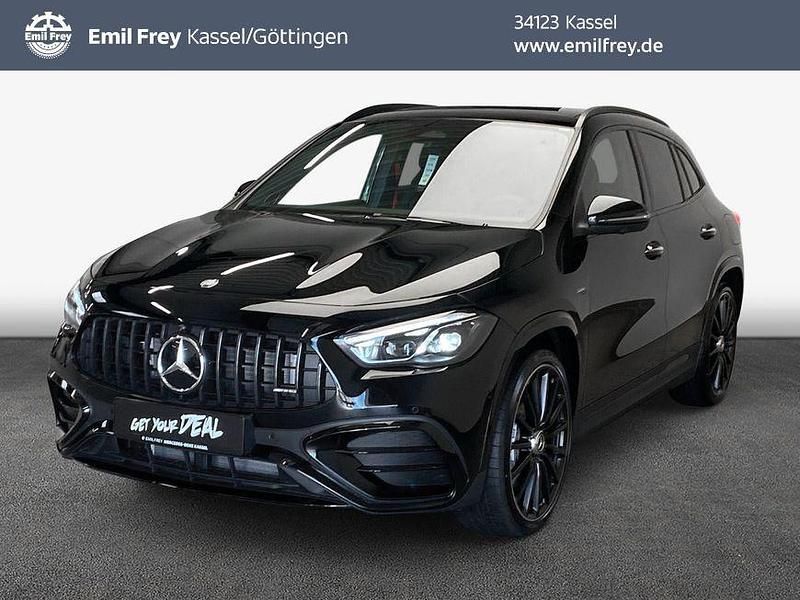 Schwarz Gebraucht 2025 Mercedes GLA35 AMG AMG line SUV | 65.950 € (Fairer Preis) - Bild 1/4