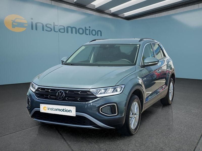Blau Gebraucht 2024 VW T-Roc SUV | 20.399 € (Superpreis) - Bild 1/4