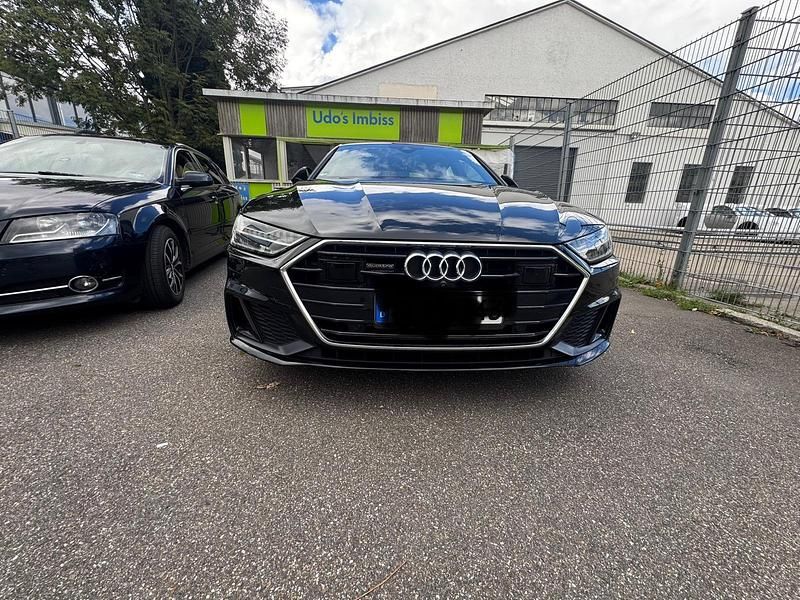 Schwarz Gebraucht 2018 Audi A7 Sportback Comfort Kleinwagen | 42.500 € (Fairer Preis) - Bild 1/4