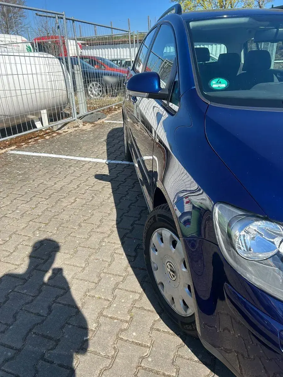 Gebraucht VW Golf Plus Cross 102 PS (75 kW) 2008 Blau Van / Kleinbus