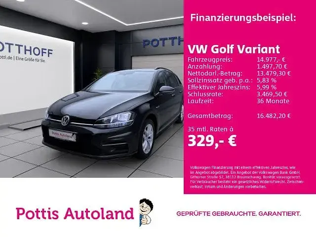Gebraucht VW Golf VII R-line 150 PS (110 kW) 2017 Kombi
