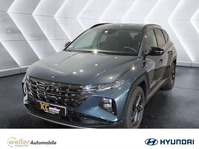 Blau Gebraucht 2023 Hyundai Tucson Blackline SUV | 28.875 € (Fairer Preis) - Bild 1/4