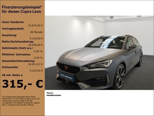 Magnetic tech mattgrau Gebraucht 2021 Cupra Leon VZ Kombi | 25.670 € (Etwas zu teuer) - Bild 1/4