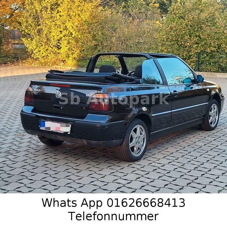 Gebraucht VW Golf Cabriolet Karmann 75 PS (55 kW) 1998 Schwarz Cabrio