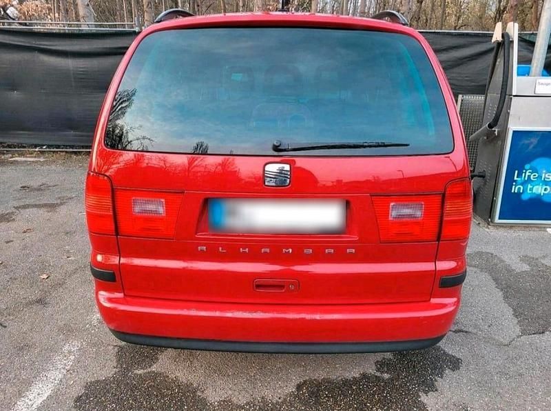 Gebraucht Seat Alhambra 150 PS (110 kW) 2006 Rot Van / Kleinbus