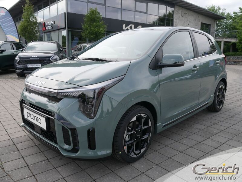 Grün Neu 2025 Kia Picanto GT-Line Kleinwagen | 21.790 € (Teuer) - Bild 1/4