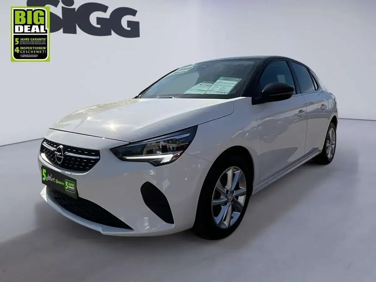 Gebraucht Opel Corsa Elegance 101 PS (74 kW) 2022 Jade weiss Kleinwagen