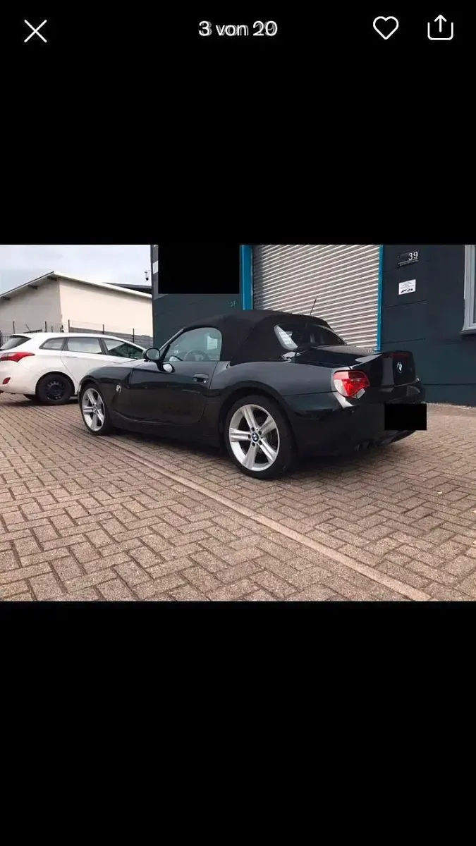 Gebraucht BMW Z4 218 PS (160 kW) 2006 Schwarz Cabrio