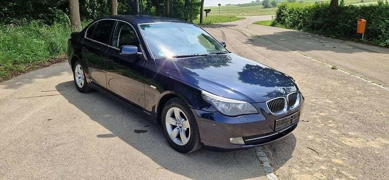 Blau Gebraucht 2008 BMW 523 Limousine | 4.900 € (Guter Preis) - Bild 1/4