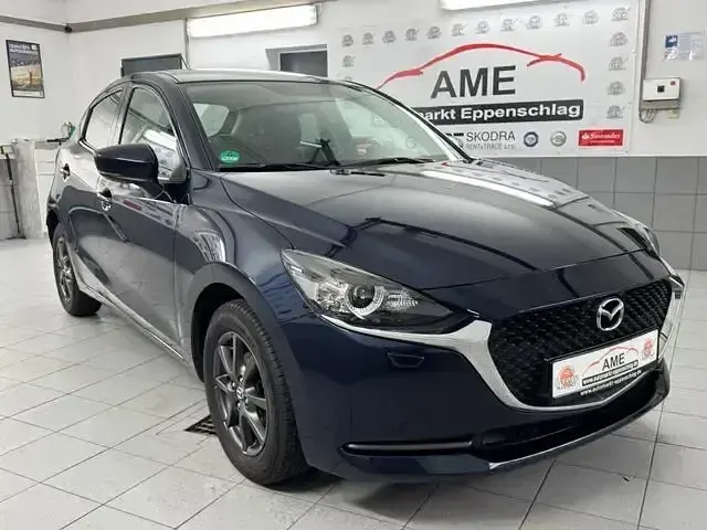 Gebraucht Mazda 2 Ad'Vantage 90 PS (66 kW) 2021 Blau Kleinwagen
