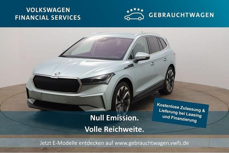 Silber Gebraucht 2021 Skoda Enyaq iV SUV | 32.939 € (Fairer Preis) - Bild 1/4