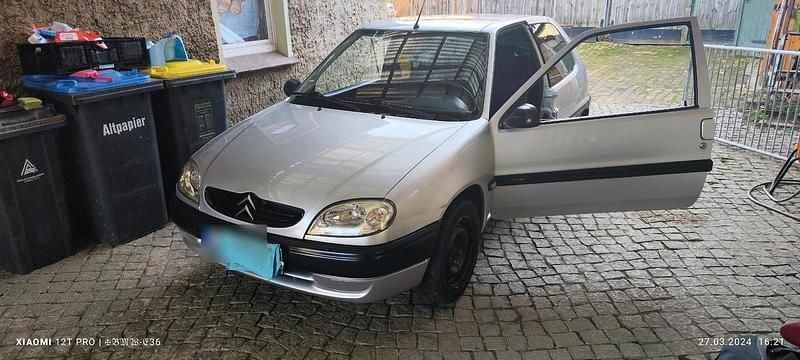 Gebraucht Citroën Saxo 60 PS (44 kW) 2003 Silber Kleinwagen
