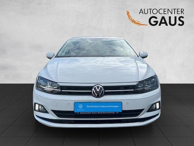Gebraucht VW Polo Highline 110 PS (80 kW) 2021 Weiß Kleinwagen