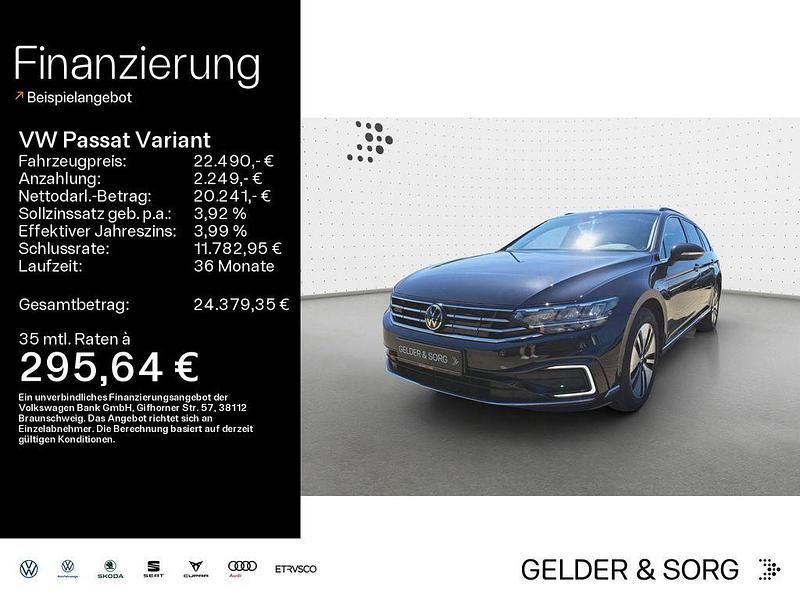 Schwarz Gebraucht 2021 VW Passat GTE Kombi | 22.490 € (Superpreis) - Bild 1/4