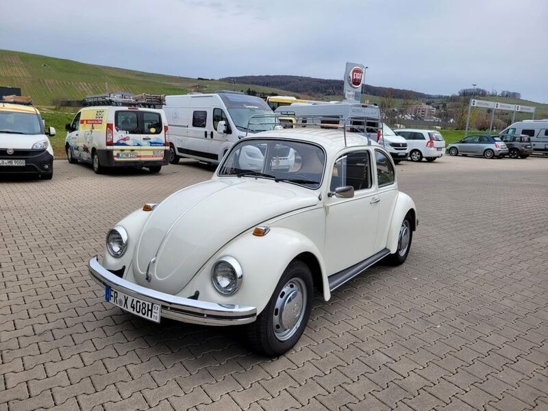 Weiß Gebraucht 1973 VW Käfer Limousine | 12.900 € - Bild 1/4