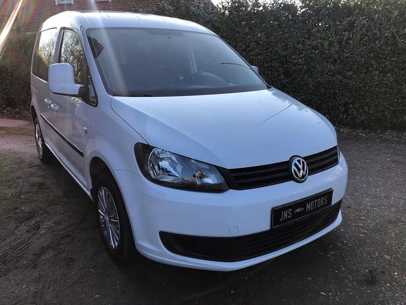 Gebraucht VW Caddy 110 PS (80 kW) 2014 Weiß Van / Kleinbus