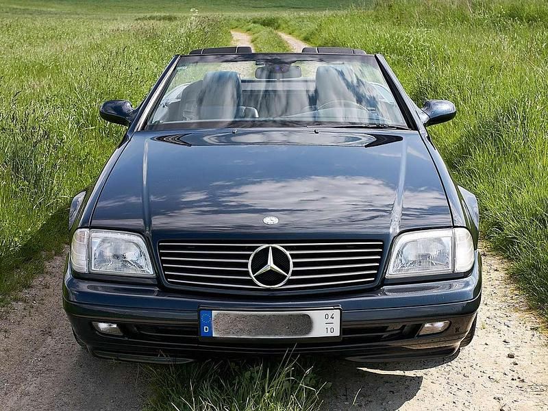 Gebraucht Mercedes SL280 204 PS (150 kW) 2000 Schwarz Cabrio