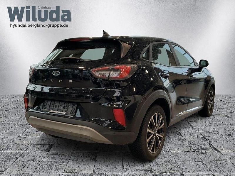 Gebraucht Ford Puma Titanium 125 PS (91 kW) 2022 Agate black schwarz SUV