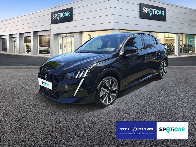 Schwarz Gebraucht 2021 Peugeot e-208 GT Kleinwagen | 15.280 € (Guter Preis) - Bild 1/4
