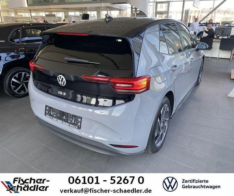 Gebraucht VW ID.3 Pro 106 kW (145 PS) 2021 Mondsteingrau schwarz Kleinwagen