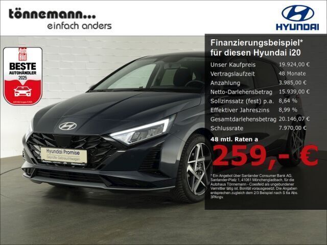 Grau Gebraucht 2024 Hyundai i20 Prime Kleinwagen | 21.324 € (Etwas zu teuer) - Bild 1/4