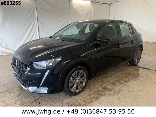 Black metallic Gebraucht 2022 Peugeot e-208 Active Kleinwagen | 14.450 € (Guter Preis) - Bild 1/4