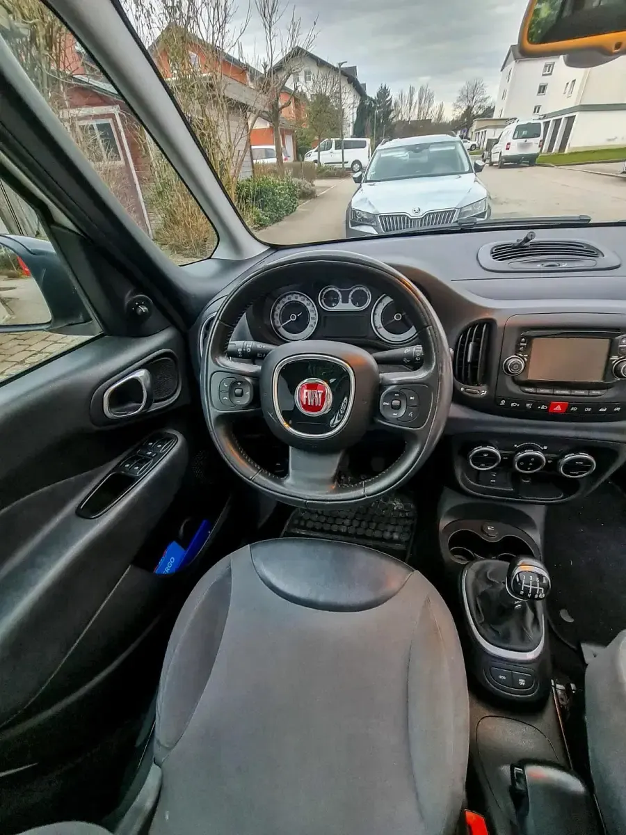 Gebraucht Fiat 500L 103 PS (75 kW) 2013 Weiß Van / Kleinbus