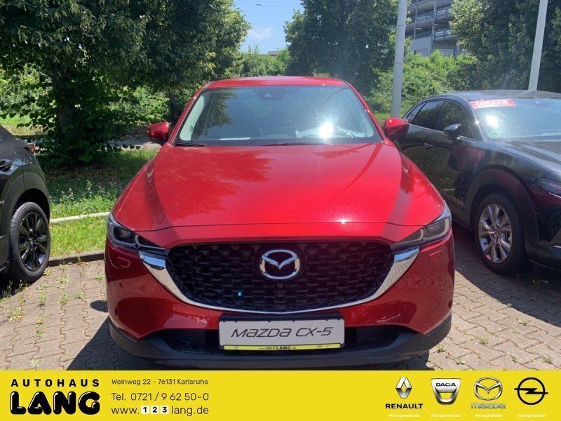 Rot Gebraucht 2022 Mazda CX-5 Ad'Vantage SUV | 38.990 € (Teuer) - Bild 1/4