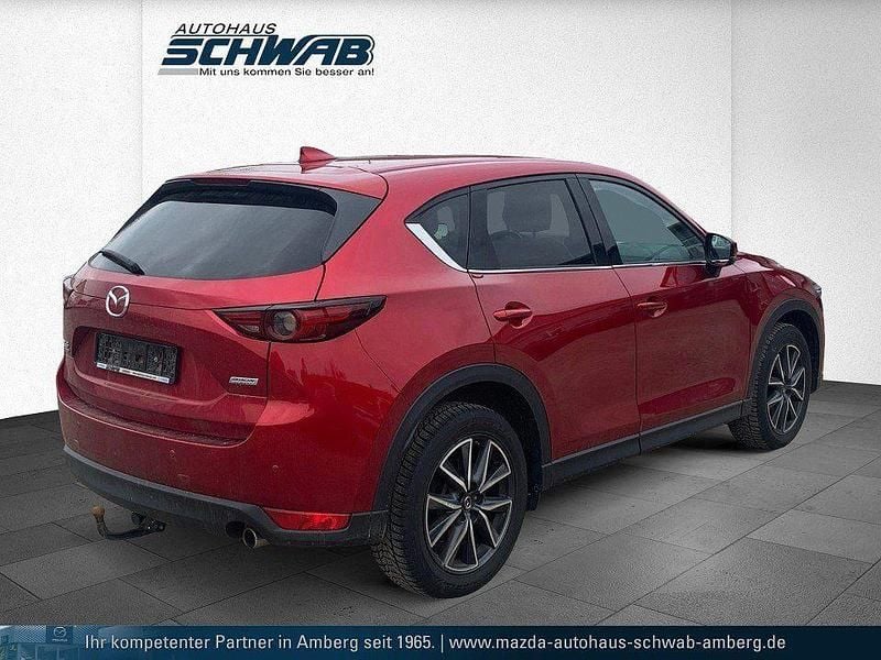Gebraucht Mazda CX-5 175 PS (128 kW) 2017 Rot SUV