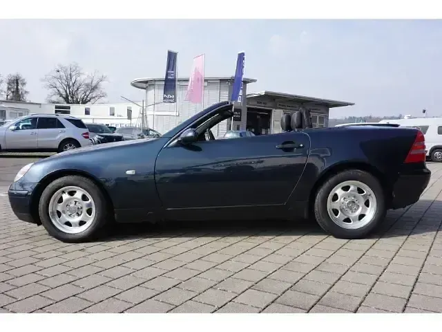 Gebraucht Mercedes SLK200 136 PS (100 kW) 1998 Schwarz Cabrio