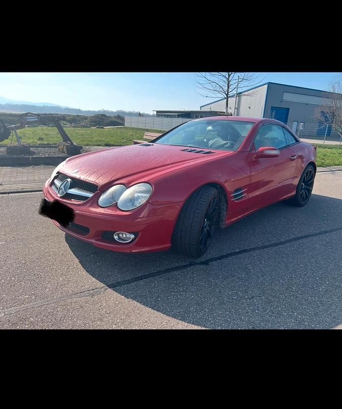 Gebraucht Mercedes SL500 306 PS (225 kW) 2005 Rot Cabrio