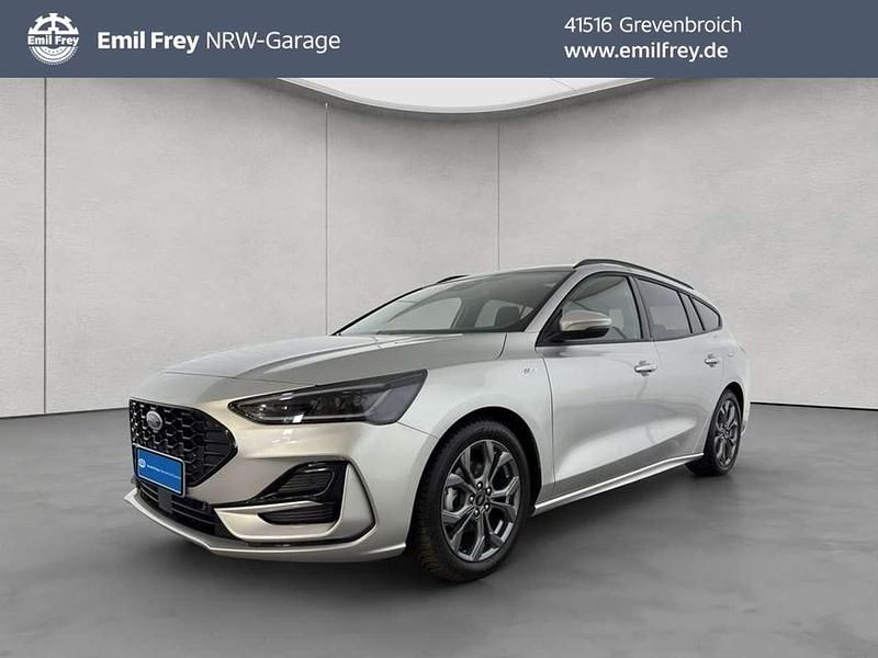 Moondust silber metallic Gebraucht 2023 Ford Focus ST-Line Kombi | 23.375 € (Guter Preis) - Bild 1/3