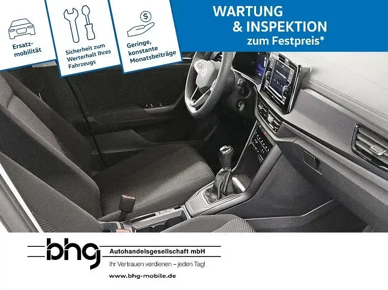 Gebraucht VW T-Roc Basis 110 PS (80 kW) 2022 Weiß SUV