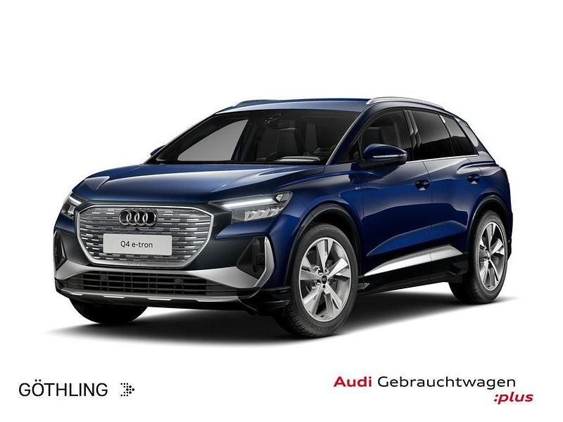 Gebraucht Audi Q4 e-tron S-Line 210 kW (286 PS) 2025 Navarrablau metallic SUV