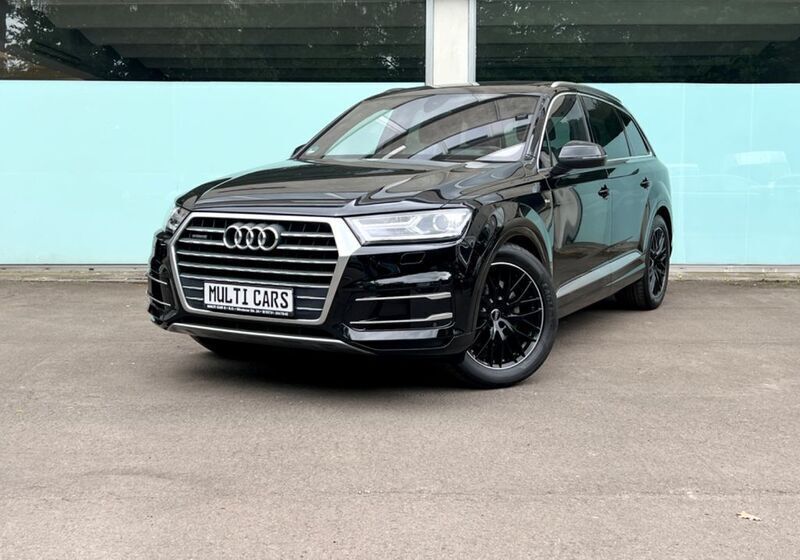 Schwarz Gebraucht 2018 Audi Q7 S-Line SUV | 40.990 € (Fairer Preis) - Bild 1/4