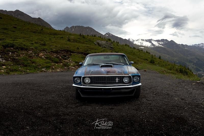 Gebraucht Ford Mustang Mach 1 325 PS (239 kW) 1969 Blau Coupé