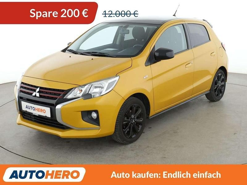 Gelb Gebraucht 2021 Mitsubishi Space Star Spirit+ Limousine | 11.800 € (Fairer Preis) - Bild 1/3