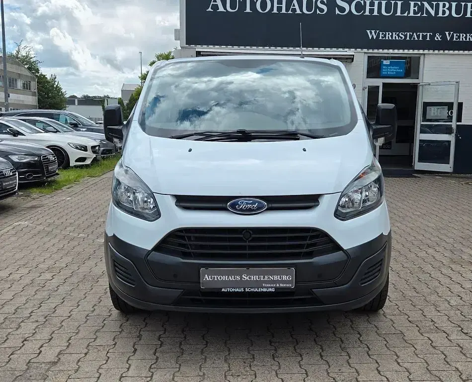 Gebraucht Ford Transit Custom 101 PS (74 kW) 2015 Weiß Van / Kleinbus