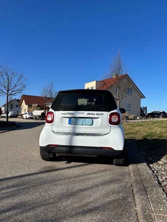 Gebraucht Smart ForTwo Cabrio Brabus 90 PS (66 kW) 2017 Weiß Cabrio