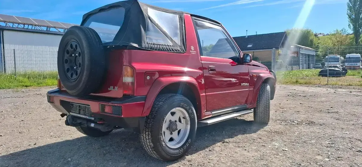 Gebraucht Suzuki Vitara 80 PS (58 kW) 1992 Rot Cabrio